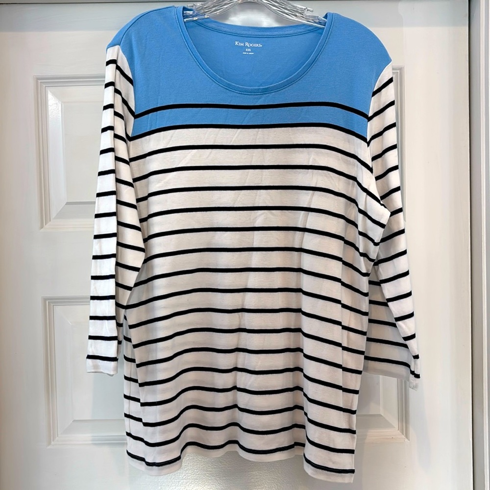 Cotton striped shirt